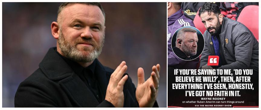 Wayne Rooney criticises Amorin System
